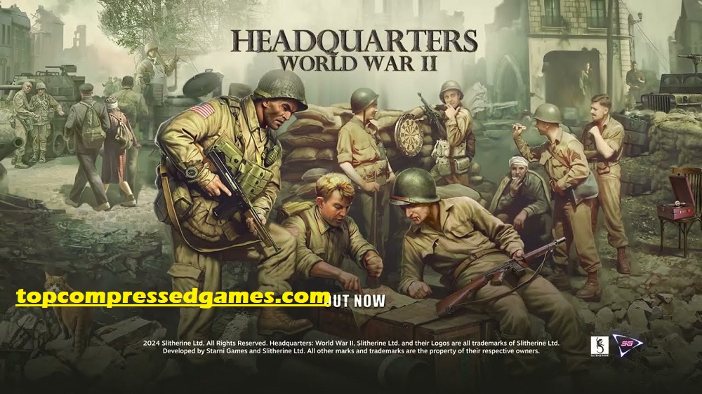 Headquarters World War II Highly Compressed