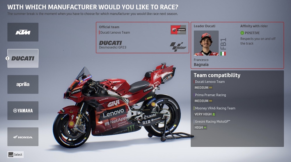 MotoGP 23 Gameplay