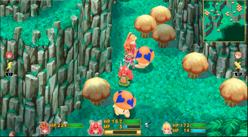 Secret of Mana Gameplay