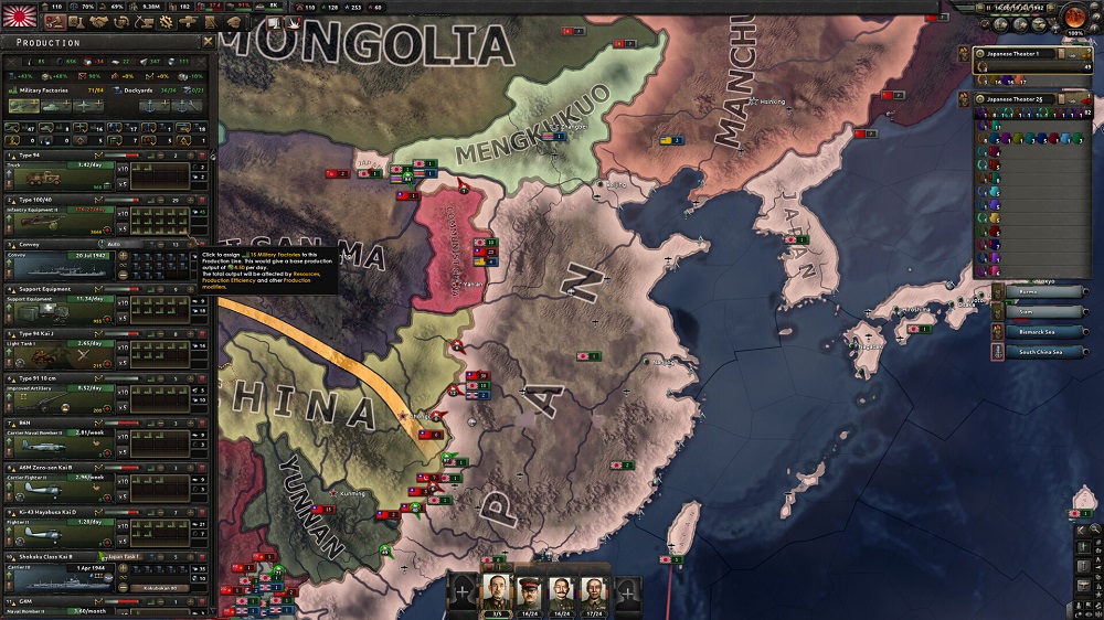 Hearts of Iron IV Gameplay